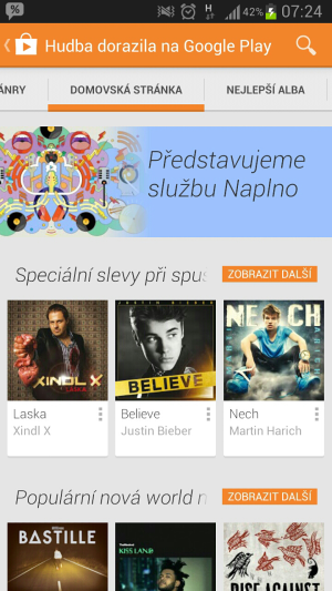 Google play music smartfon2