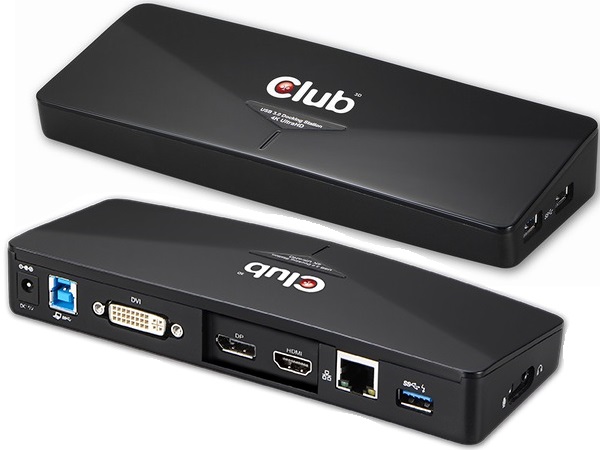 Club 3D CSV-3103D 4K USB 3.0 Docking Station
