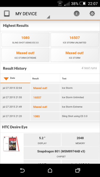 HTC Desire EYE-3D Mark 01