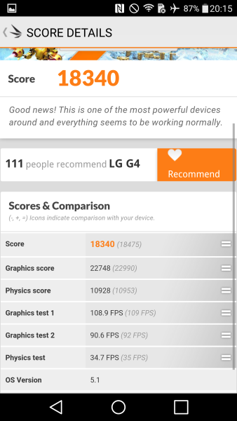 LG G4 3D Mark 06