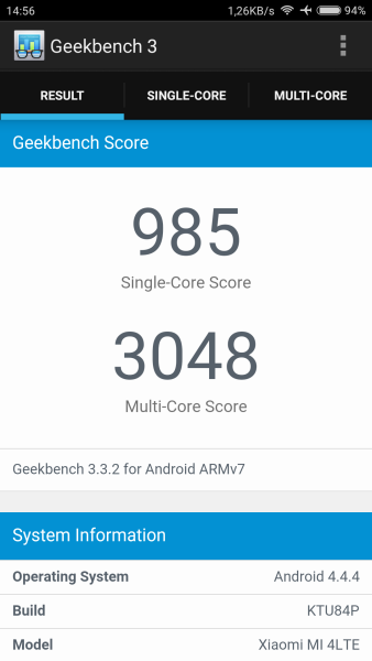 Xiaomi Mi4 Geekbench 01