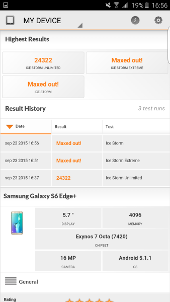 Samsung Galaxy S6 Edge Plus 3D Mark 01