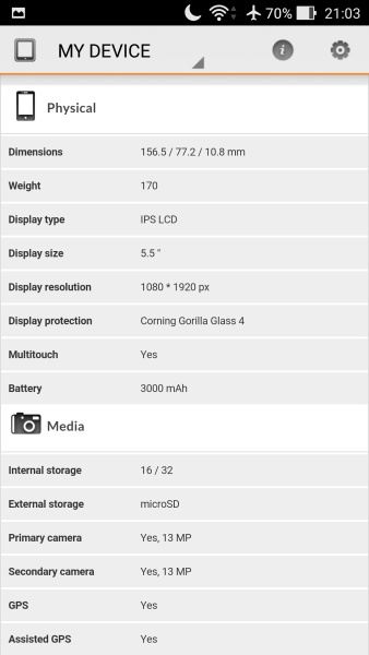 ASUS ZenFone Selfie 3D Mark 03