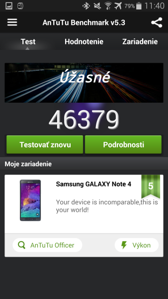 Samsung Galaxy Note 4 AnTuTu Benchmark 01