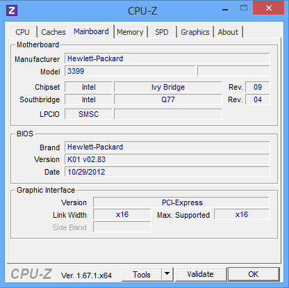 HP Compaq Elite 8300 AiO CPU-Z 03