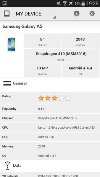 Samsung Galaxy A5 3D Mark 02