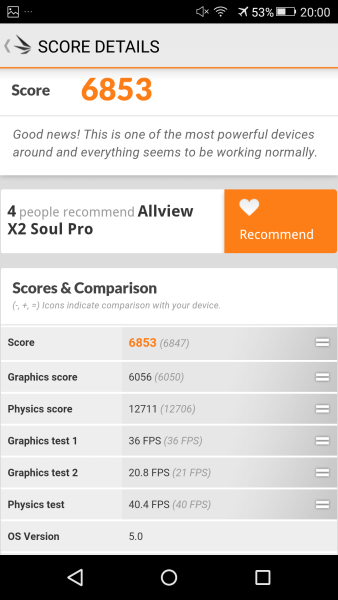 Allview X2 Soul Pro 3D Mark 08