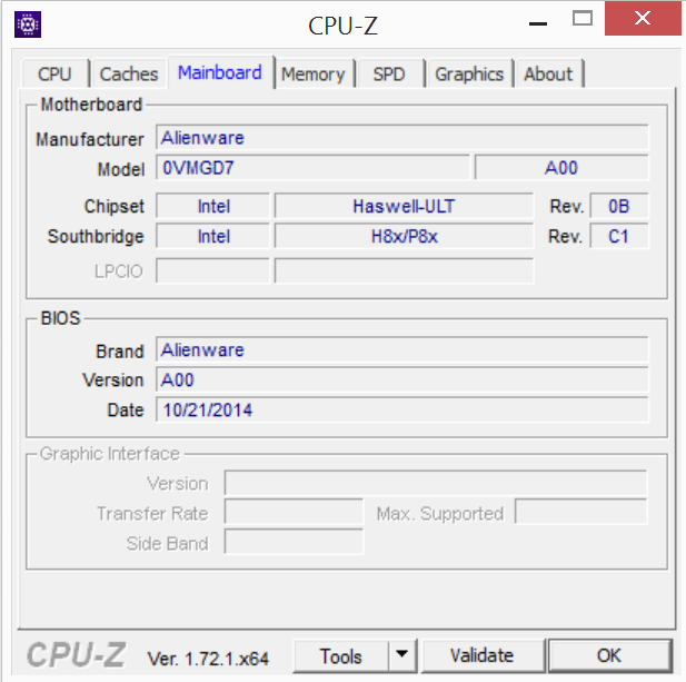 Dell Alienware 13 CPU-Z 03