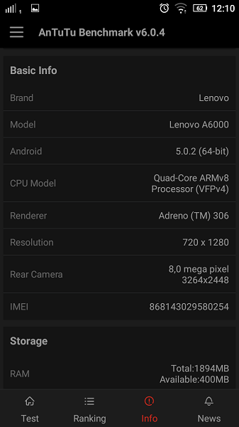 Lenovo A6000 Plus AnTuTu Benchmark 04