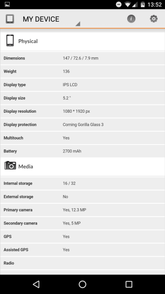 Nexus 5X 3D Mark 03