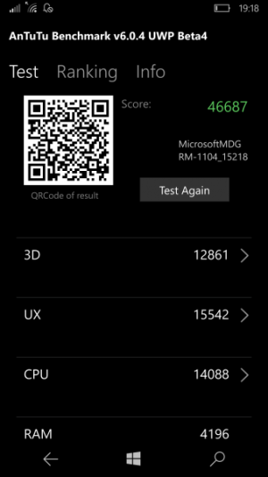 Microsoft Lumia 950 AnTuTu Benchmark 01