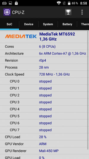 Gigabyte GSmart Classic Pro CPU-Z