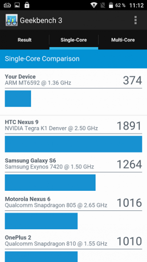 Gigabyte GSmart Classic Pro Geekbench 3 03