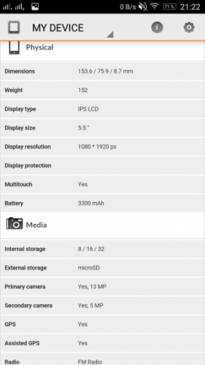Lenovo A7010 3D Mark 03
