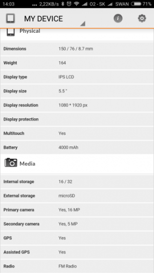 Xiaomi Redmi Note 3 Pro 3D Mark 03