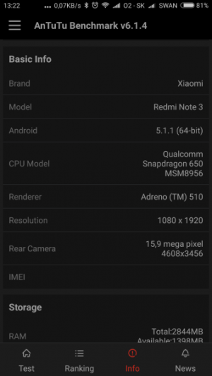 Xiaomi Redmi Note 3 Pro AnTuTu Benchmark 05