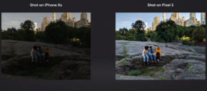 google pixel 3 vs iphone xs
